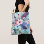 Pulver Blauer Blossom Tasche (Von Nahem)