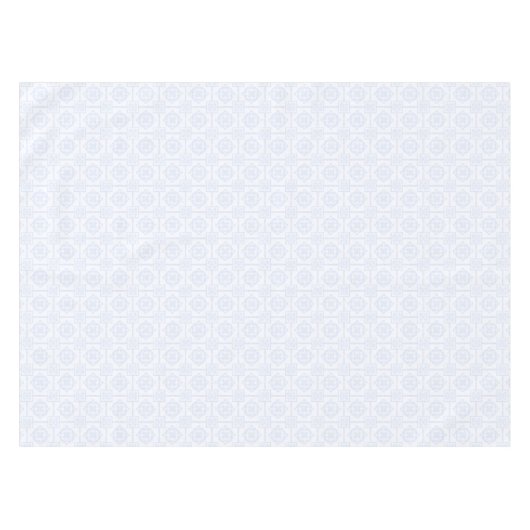 Pulver Blaues Bambus - asiatisches Pattern Tablecl Tischdecke (Vorderseite (Horizontal))
