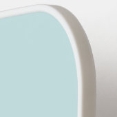 Pulver Blue Monogram Pickleball Paddle mit Name (Linke Seite)