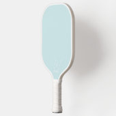 Pulver Blue Monogram Pickleball Paddle mit Name (Links)