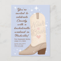 Pulver Blue Nash Bash Cowgirl Boot Bachelorette