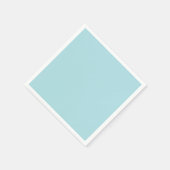 Pulver Blue Solid Serviette (Ecke)