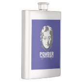 Pulver für die Menschen Flachmann (Rechts)