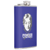 Pulver für die Menschen Flachmann (Rechts)