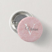 Pulver Pink Button (Vorne & Hinten)