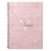 Pulver Pink Notizblock (Vorderseite)