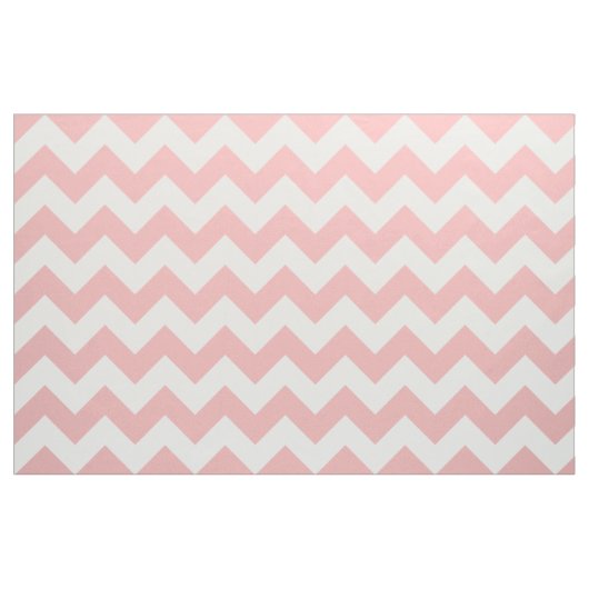 Pulver Pink Zickzack Zigzag Fabric Stoff (Yard (91,4 cm))