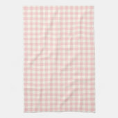 Pulver-rosa Gingham-Muster-Geschirrtücher Geschirrtuch (Vertikal)