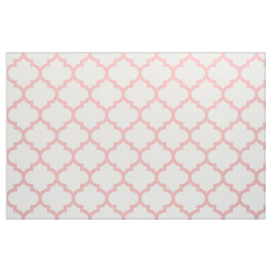 Pulver-rosa marokkanisches Gitter-Muster-Gewebe Stoff