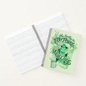 Pulver-Typografie-Grafik Harry Potters | Floo Notizblock (Innenseite)