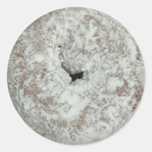 Pulver-Uger runden glänzende Aufkleber