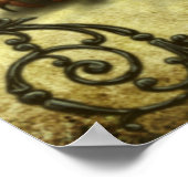 "Pulver und Knochen" Poster (Ecke)