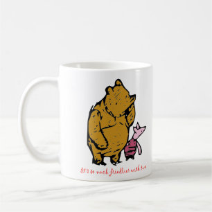 Pulver und Piglet Kaffeetasse