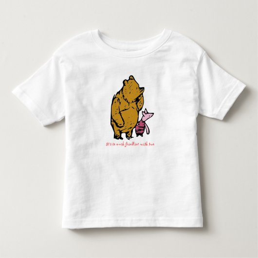 Pulver und Piglet Kleinkind T-shirt (Vorderseite)