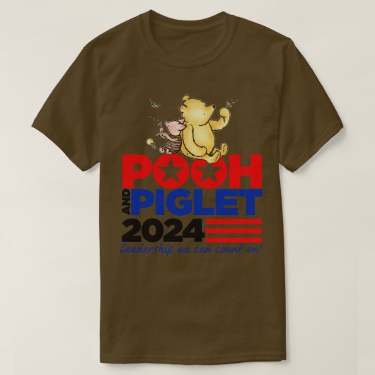 Pulver und Piglet T-Shirt (Design vorne)