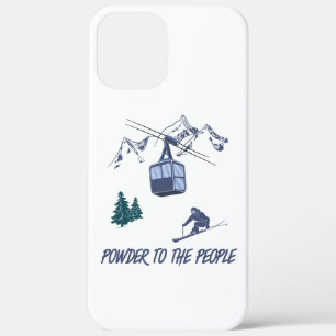 Pulver zum People Ski Resort Case-Mate iPhone Hülle