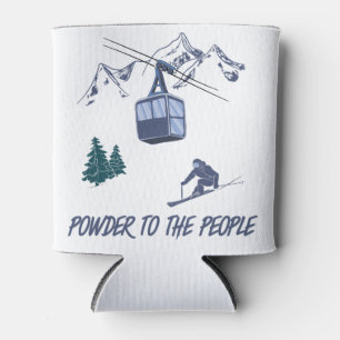 Pulver zum People Ski Resort Dosenkühler