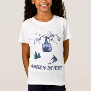 Pulver zum People Ski Resort T-Shirt