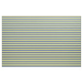 Pulverblau, blau und gelb gestrichenes Muster Stoff (Fat Quarter (45,7 x 55,9 cm))