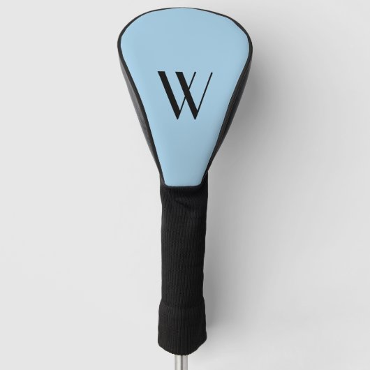 Pulverblau Golf Headcover (Vorderseite)