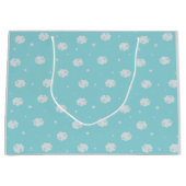 Pulverblau - In der Wolkengifttasche Große Geschenktüte (Vorderseite)