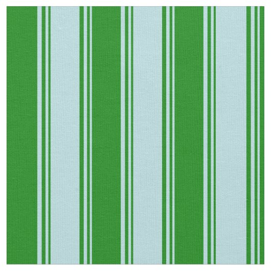 Pulverblau und grün gestreift/geflochten Muster Stoff (Nahaufnahme)