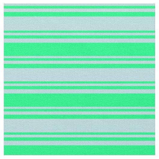 Pulverblau und grün gestrichelte Muster Stoff (Nahaufnahme)