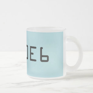 Pulverfarbe Blau Solid Farbe mit Hex Nummer B0E6 Mattglastasse