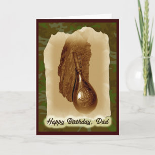 Pulverhorn Alles Gute zum Geburtstag Papa Karte