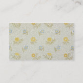 Pulverisierter Tapetenentwurf, 1874 Visitenkarte (Rückseite)