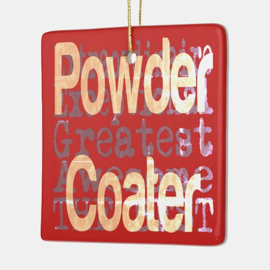 Pulverkleider Keramikornament (Links)