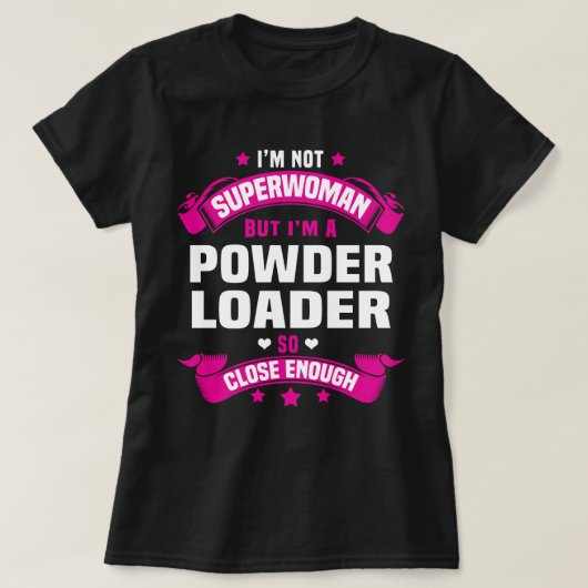 Pulverlader T-Shirt (Design vorne)
