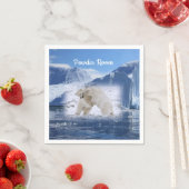 Pulverpapier Napkins Serviette (Beispiel)