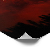 Pulverschnee Poster (Ecke)