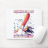 Pulvertage sind die besten Tage Mousepad (Mit Mouse)