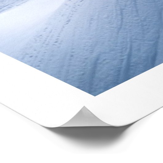 Pulverumdrehung Poster (Ecke)