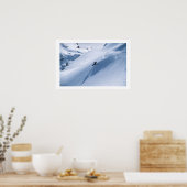 Pulverumdrehung Poster (Küche)