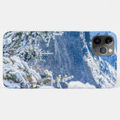 Pulverwald // Blauer Schnepfberg Case-Mate iPhone Hülle (Rückseite (Horizontal))