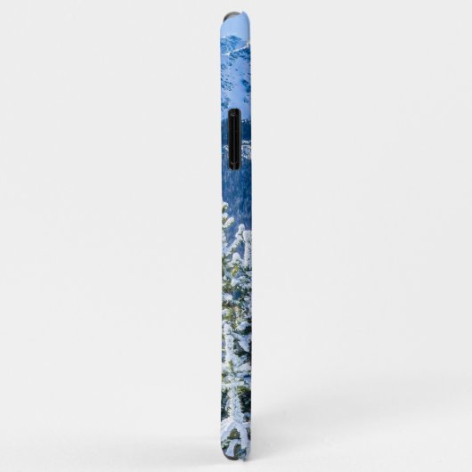 Pulverwald // Blauer Schnepfberg Case-Mate iPhone Hülle (Hinten/Rechts)