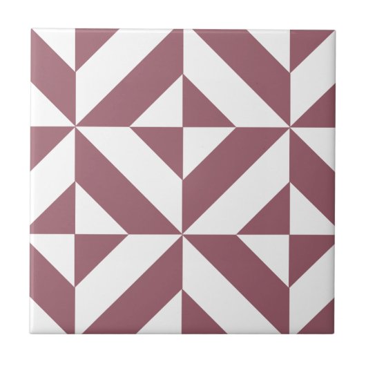 Pum Geometric Deko Cube Pattern Fliese (Vorderseite)