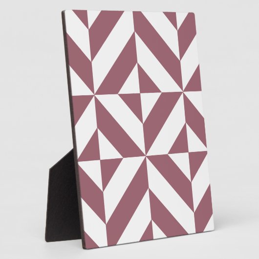 Pum Geometric Deko Cube Pattern Fotoplatte (Seite)