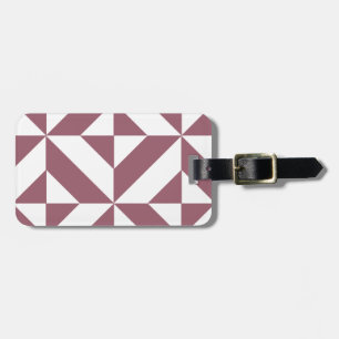 Pum Geometric Deko Cube Pattern Gepäckanhänger