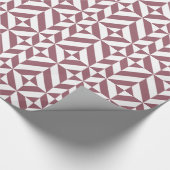 Pum Geometric Deko Cube Pattern Geschenkpapier (Ecke)