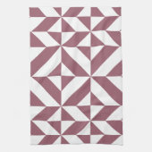 Pum Geometric Deko Cube Pattern Geschirrtuch (Vertikal)