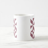 Pum Geometric Deko Cube Pattern Kaffeetasse (Mittel)