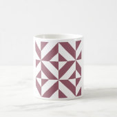 Pum Geometric Deko Cube Pattern Kaffeetasse (Mittel)