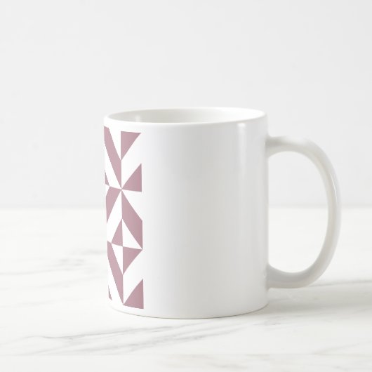 Pum Geometric Deko Cube Pattern Kaffeetasse (Rechts)
