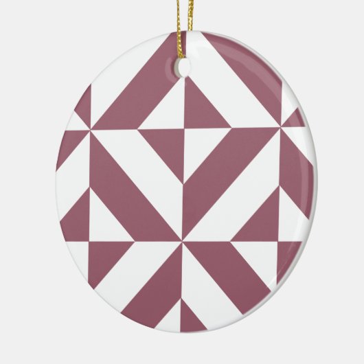 Pum Geometric Deko Cube Pattern Keramik Ornament (Links)