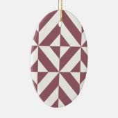 Pum Geometric Deko Cube Pattern Keramik Ornament (Rechts)