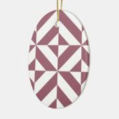 Pum Geometric Deko Cube Pattern Keramik Ornament (Links)